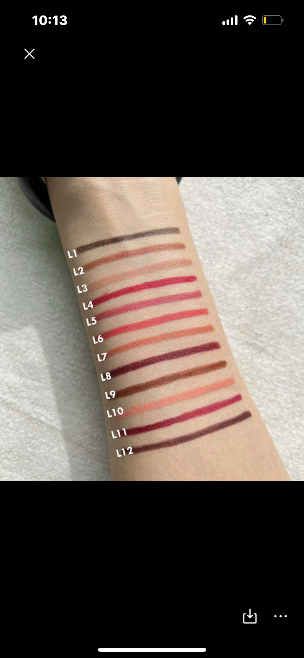 Lip liner L1-L12